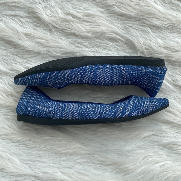 Rothy’s | The Point Flats in Indigo Heather - Picture 5 of 14